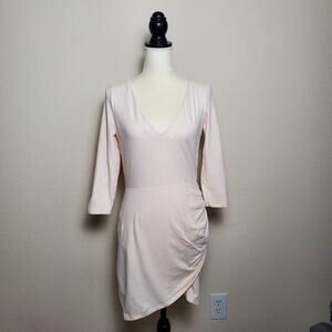 Nasty Gal Melody Pink Dress Medium